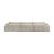 Tidal Polyester 4‑Piece Modular Sofa Chaise with Ottoman