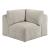 Tidal Polyester Modular Loveseat