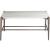 Oslo Stone/Metal Rectangular Coffee Table