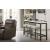 Essence Wood/Metal Console Table w/3 Stools