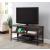 Taurus Wood Veneer/Metal TV Stand