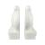Peaceful Ends Ceramic White Bird Bookends (Set of 2)
