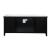 Noralie 91770 Mirror/Faux Diamonds TV Stand w/ LED Fireplace