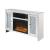 Noralie 91775 Mirror/Faux Diamonds TV Stand w/ LED Fireplace