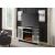 Noralie 91775 Mirror/Faux Diamonds TV Stand w/ LED Fireplace