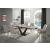 9188 Extendable Ceramic Top Dining Table & 4 1218 PU Swivel Chairs