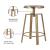 Lang Adjustable Iron Stool