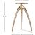 Clara Adjustable Aluminum Stool