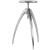 Clara Adjustable Aluminum Stool