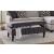 Ernest Rectangular Fabric Storage Ottoman