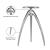 Clara Adjustable Aluminum Stool