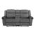 Brennen Microfiber Double Reclining Living Room Set