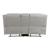 Brennen Microfiber Double Reclining Loveseat with Center Console