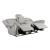 Brennen Microfiber Double Reclining Living Room Set
