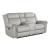 Brennen Microfiber Double Reclining Loveseat with Center Console