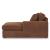 Modmax 3-Piece Polyester Sectional Sofa w/RAF Chaise