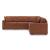 Modmax 5-Piece L-Shaped Polyester Sectional
