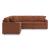 Modmax 5-Piece L-Shaped Polyester Sectional
