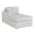 Modmax 5-Piece Polyester Double Chaise Sectional Sofa w/Audio Consoles