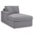 Modmax 8-Piece U-Shaped Polyester Sectional w/LAF Chaise & Audio Consoles