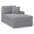 Modmax 5-Piece Polyester Double Chaise Sectional w/Audio Console