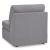 Modmax 6-Piece L-Shaped Polyester Sectional w/Audio Console