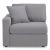 Modmax 8-Piece L-Shaped Polyester Sectional w/Audio & Storage Consoles