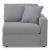 Modmax 6-Piece L-Shaped Polyester Sectional w/Audio Console