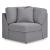 Modmax 6-Piece U-Shaped Polyester Sectional w/RAF Chaise & Audio Console