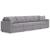 Modmax 4-Piece Polyester Modular Sofa