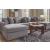 Modmax 4-Piece U-Shaped Polyester Double Chaise Sectional