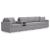 Modmax 5-Piece Polyester Modular Sofa w/Audio Console