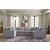 Modmax 6-Piece U-Shaped Polyester Sectional