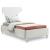 Ghost Velvet Twin Size Bed