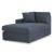 Modmax 6-Piece U-Shaped Polyester Sectional w/Audio Console, LAF Chaise & Armless Chair