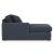 Modmax 8-Piece U-Shaped Polyester Double Chaise Sectional w/Audio & Storage Consoles