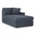 Modmax 4-Piece Polyester Sectional w/RAF Chaise