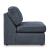 Modmax 4-Piece U-Shaped Polyester Sectional w/RAF Chaise