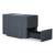 Modmax 7-Piece L-Shaped Polyester Sectional w/Storage Console & RAF Corner Chair
