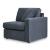 Modmax 4-Piece Polyester Sectional w/LAF Chaise & Storage Console