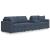 Modmax 4-Piece Polyester Modular Sofa w/Storage Console