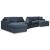 Modmax 5-Piece Polyester Double Chaise Sectional w/Audio Console