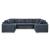 Modmax 6-Piece U-Shaped Polyester Sectional
