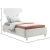 Ghost Velvet Twin Size Bed