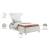 Ghost Velvet Twin Size Bed