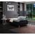 Ghost Velvet Twin Size Bed