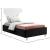 Ghost Velvet Twin Size Bed