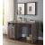 Bellarosa Wood/Metal Writing Desk