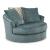 Laylabrook Polyester Oversized Swivel Accent Chair