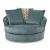 Laylabrook Polyester Oversized Swivel Accent Chair